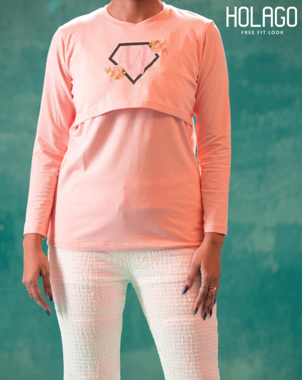 SuperMom Lift Up Top (Light Pink)